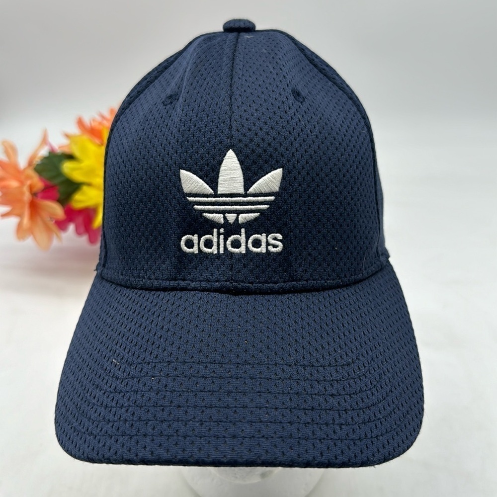 Adidas Navy Blue White Baseball Hat HT5599D